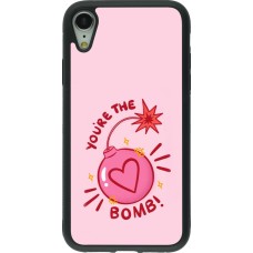 iPhone XR Case Hülle - Silikon schwarz Saint Valentines Day 26 You are the bomb