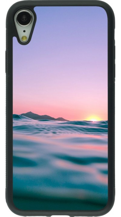 Coque iPhone XR - Silicone rigide noir Summer 2021 12