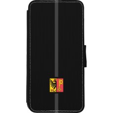 iPhone XR Case Hülle - Wallet schwarz Kanton GE schwarz
