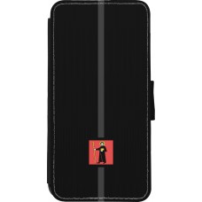 iPhone XR Case Hülle - Wallet schwarz Kanton GL schwarz