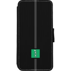 iPhone XR Case Hülle - Wallet schwarz Kanton SG schwarz