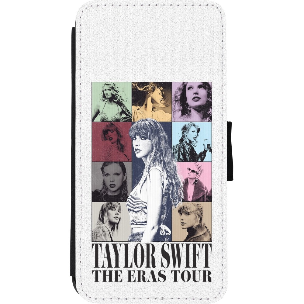 iPhone XR Case Hülle - Wallet schwarz Taylor Swift The Eras Tour