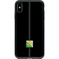 iPhone Xs Max Case Hülle - Hybrid Armor schwarz Kanton TG schwarz