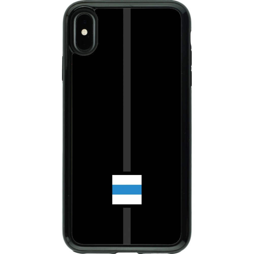 Coque iPhone Xs Max - Hybrid Armor noir Canton ZG noir