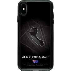 iPhone Xs Max Case Hülle - Hybrid Armor schwarz F1 Track 2025 Melbourne