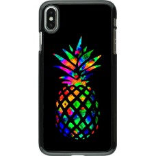 Coque iPhone Xs Max - Ananas Multi-colors