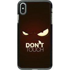 Coque iPhone Xs Max - Angry Dont Touch