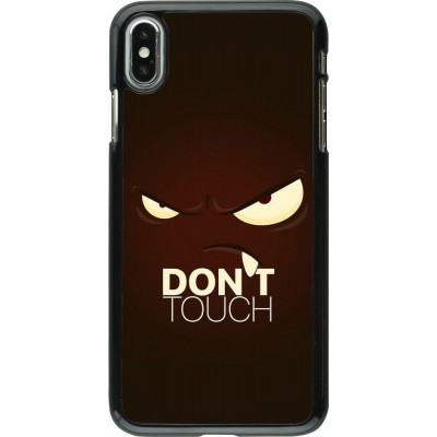 Coque iPhone Xs Max - Angry Dont Touch