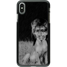 Coque iPhone Xs Max - Angry lions