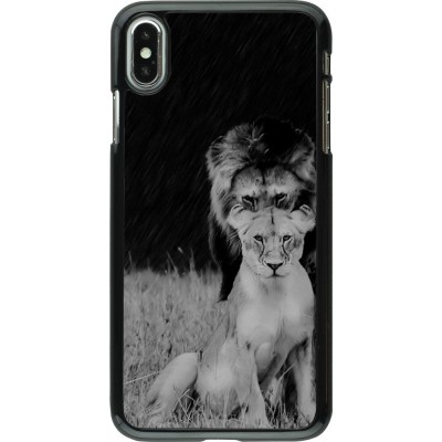 Coque iPhone Xs Max - Angry lions