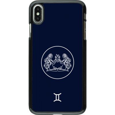 Coque iPhone Xs Max - Astrologie Gémeaux