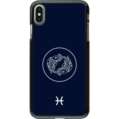 iPhone Xs Max Case Hülle - Astrologie Fische