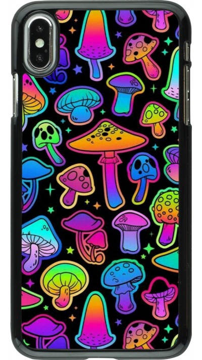 Coque iPhone Xs Max - Autumn 2024 magic mushrooms