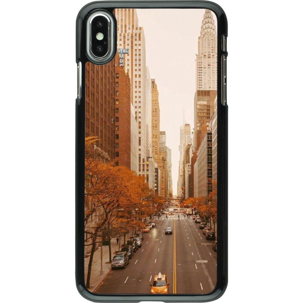 iPhone Xs Max Case Hülle - Autumn 2024 New York city