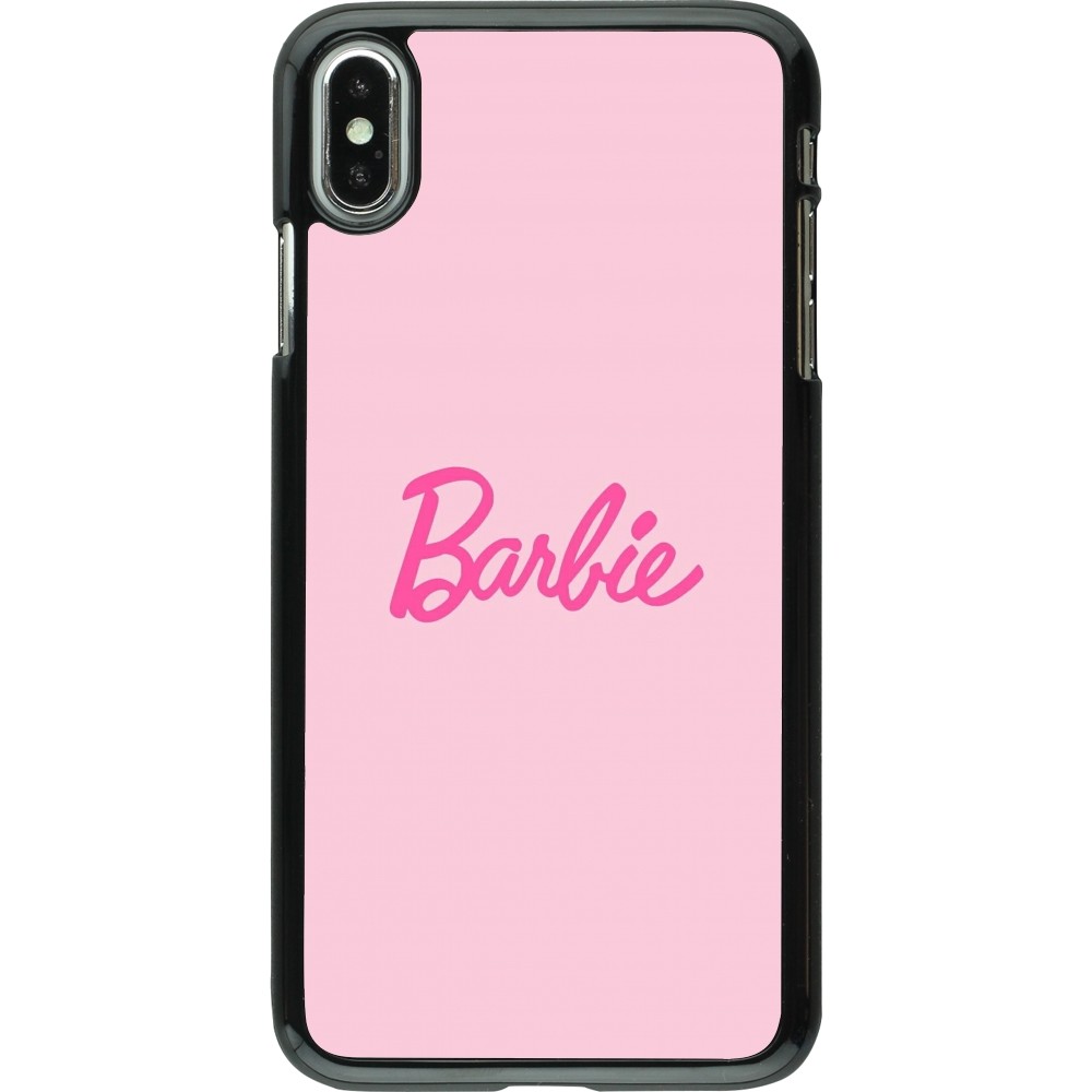iPhone Xs Max Case Hülle - Barbie Text