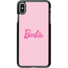 iPhone Xs Max Case Hülle - Barbie Text