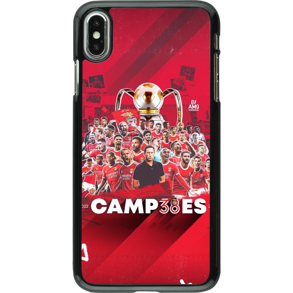 iPhone Xs Max Case Hülle - Benfica Campeoes 2023