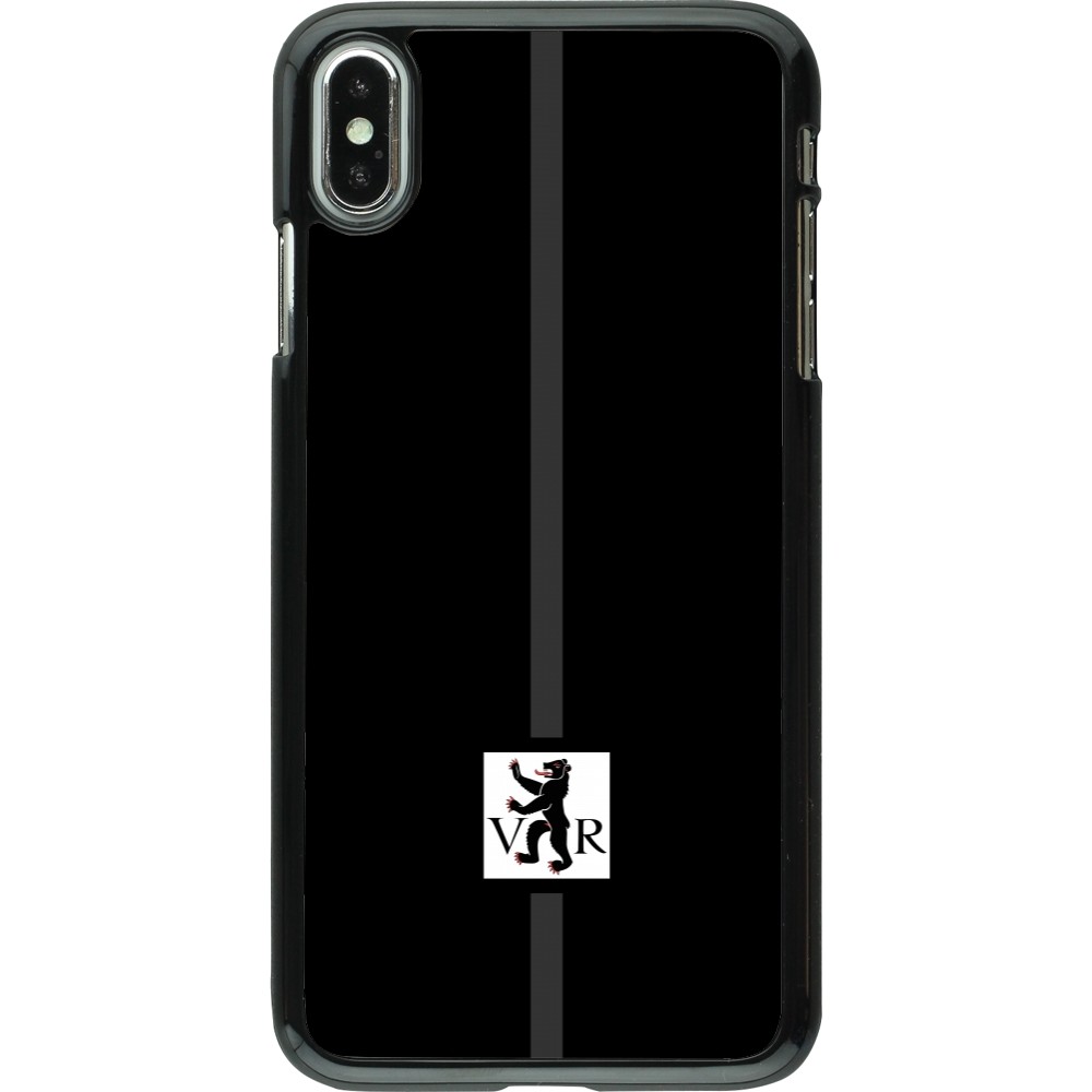 iPhone Xs Max Case Hülle - Kanton AR schwarz