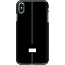 iPhone Xs Max Case Hülle - Kanton FR schwarz