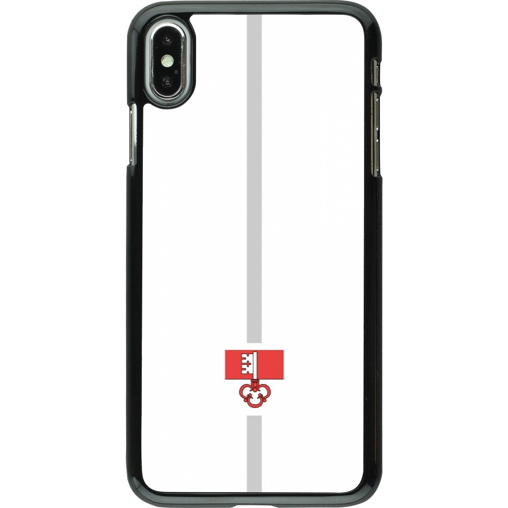 Coque iPhone Xs Max - Canton OW blanc