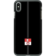iPhone Xs Max Case Hülle - Kanton OW schwarz