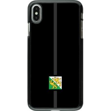 iPhone Xs Max Case Hülle - Kanton TG schwarz