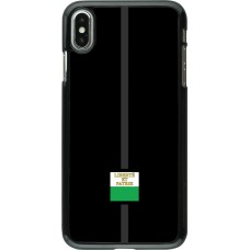 iPhone Xs Max Case Hülle - Kanton VD schwarz