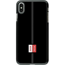 iPhone Xs Max Case Hülle - Kanton VS schwarz