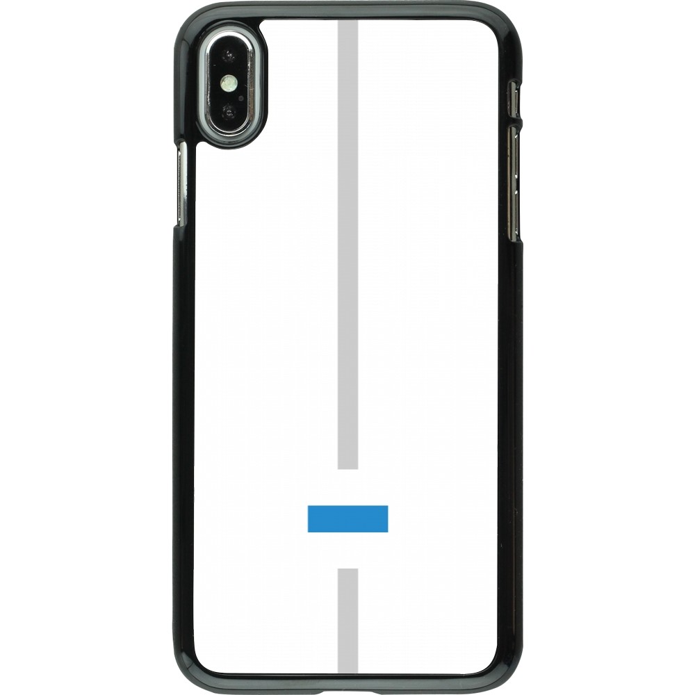 iPhone Xs Max Case Hülle - Kanton ZG weiss