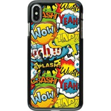 iPhone Xs Max Case Hülle - Cartoons slogans
