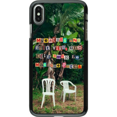 Coque iPhone Xs Max - Chairs DTMF