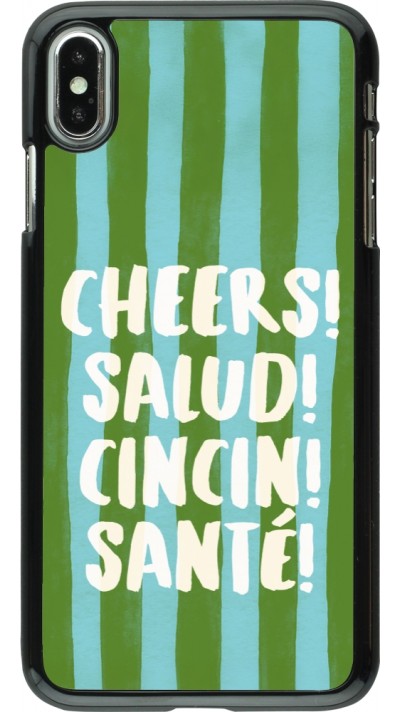Coque iPhone Xs Max - Cheers 2026