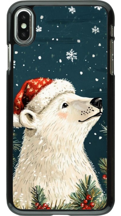 Coque iPhone Xs Max - Christmas 25 Bear