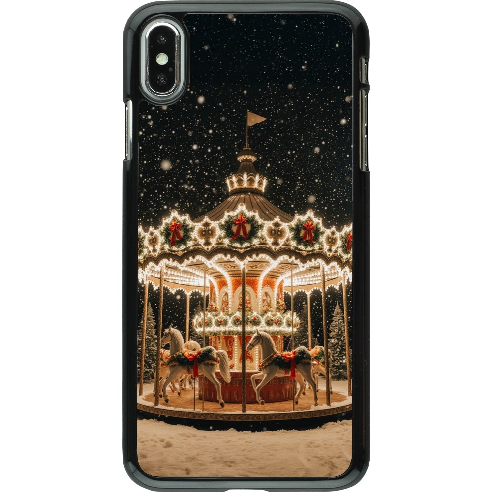Coque iPhone Xs Max - Christmas 25 Carousel