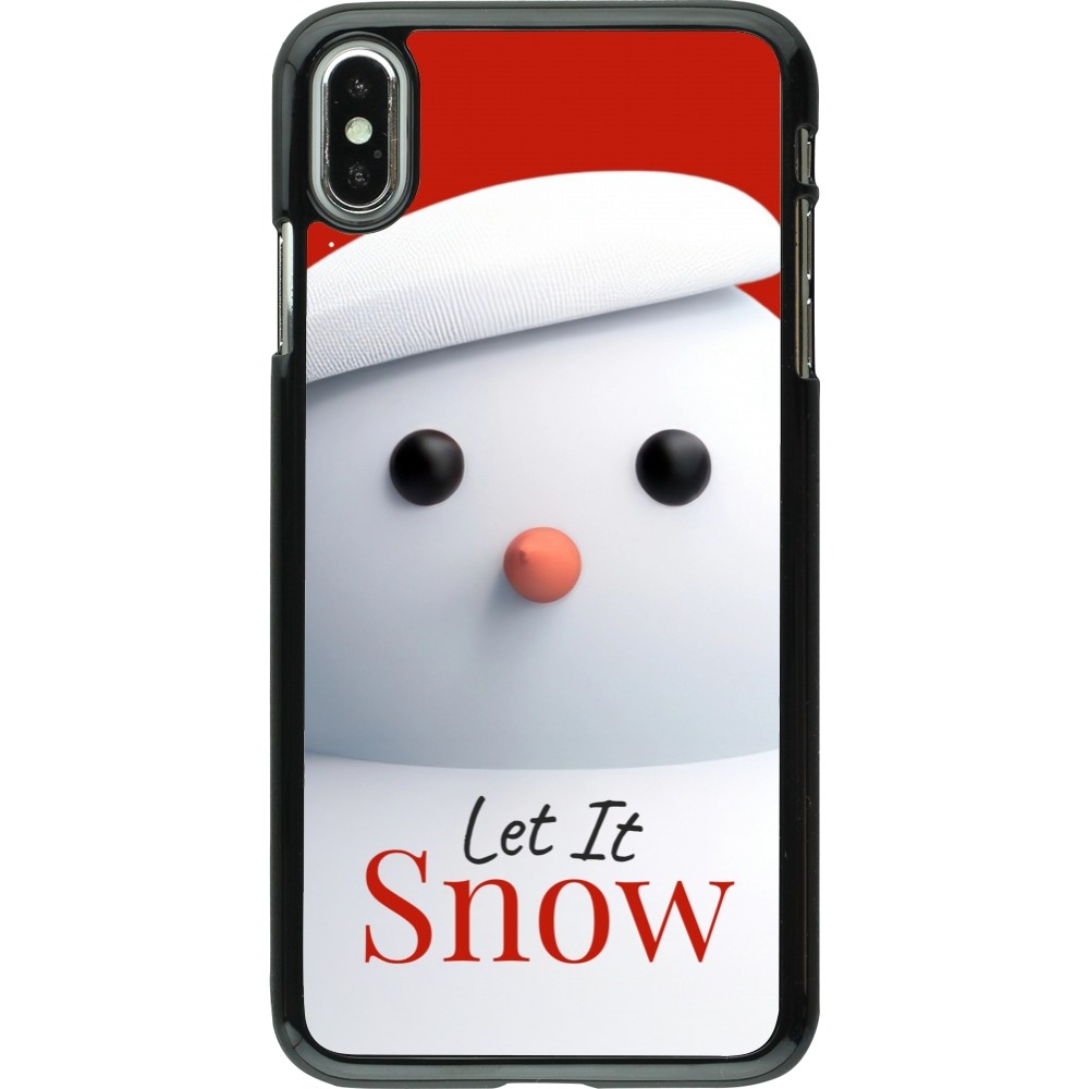 Coque iPhone Xs Max - Christmas 25 Xmas Snowman