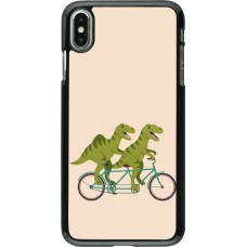 Coque iPhone Xs Max - Dinosaurs on bikes 2026