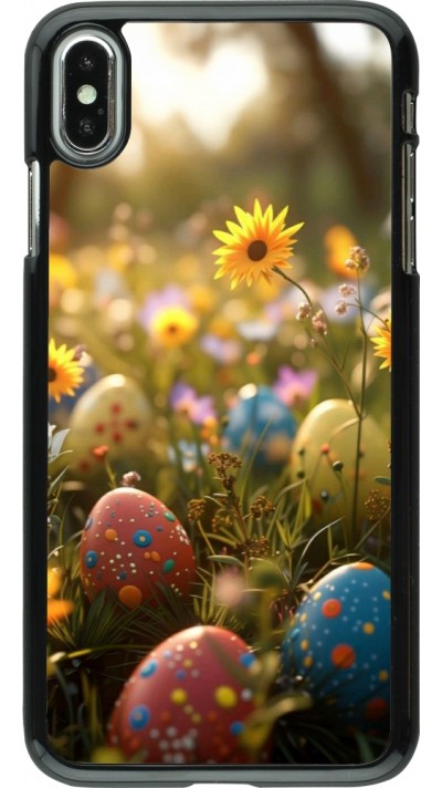 Coque iPhone Xs Max - Easter 2026 Decorated eggs