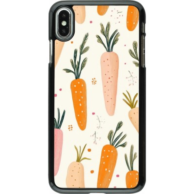 Coque iPhone Xs Max - Easter 2026 Illustration carrots