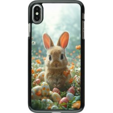 Coque iPhone Xs Max - Easter 2026 Rabbit in the garden