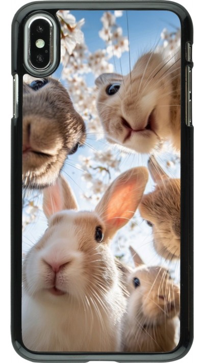 Coque iPhone Xs Max - Easter 2026 Rabbits
