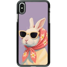 Coque iPhone Xs Max - Easter 2026 Rabbit with scarf
