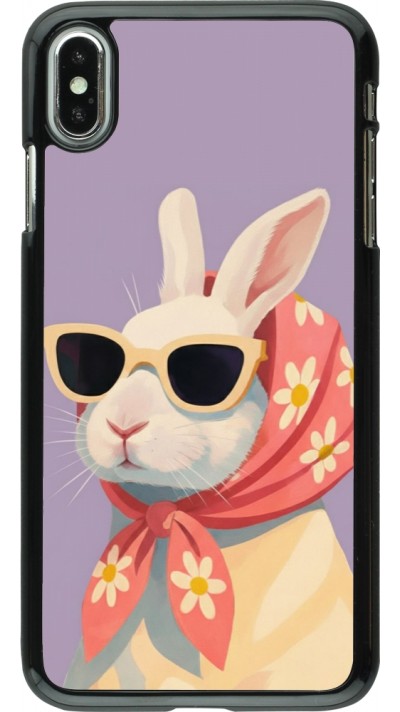 Coque iPhone Xs Max - Easter 2026 Rabbit with scarf