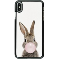 iPhone Xs Max Case Hülle - Easter 2023 bubble gum bunny