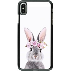 iPhone Xs Max Case Hülle - Easter 2023 flower bunny