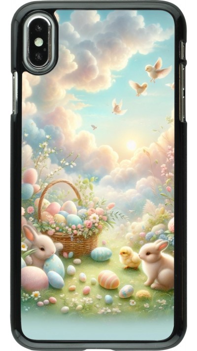 Coque iPhone Xs Max - Easter 2025 Pastel Pâques