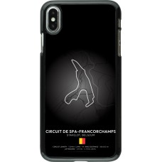 iPhone Xs Max Case Hülle - F1 Track 2025 Belgium