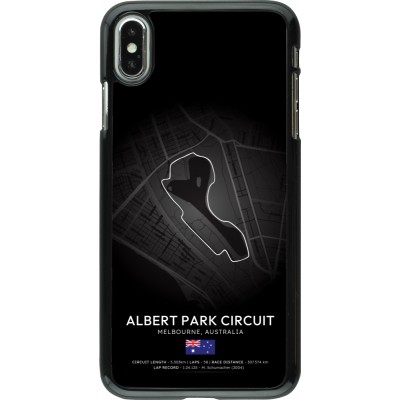 Coque iPhone Xs Max - F1 Track 2025 Melbourne