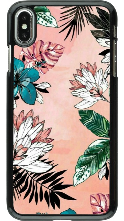 Coque iPhone Xs Max - Flowers Artprint