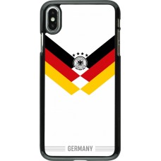 Coque iPhone Xs Max - Maillot de football Allemagne 2026 personnalisable