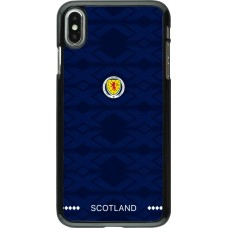 Coque iPhone Xs Max - Maillot de football Ecosse 2026 personnalisable